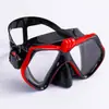Fábrica de origen Transfronterizo en stock Traje de espejo para natación y snorkel Gafas para miopía de vidrio templado con soporte para cámara