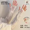 Mangas de Gelo Desenho Animado para Braços de Mulheres, Proteção UV para Dirigir no Verão, Novo Estilo 2026, Mangas Largas, Mangas Protetoras de Seda de Gelo, Fofas