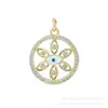 Fábrica de Origen Joyería Microincrustada Accesorios Piezas de Cobre Serie Ojo del Diablo Ojos Serie Mariposa Colgantes