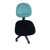Funda para Cojín de Silla Giratoria para Computadora en Casa Elástica Silla de Comedor a Prueba de Polvo Cambia de Color Funda Sencilla para Cojín de Silla Jacquard Moderno Minimalista
