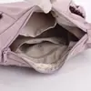 Bolsa Casual Simples para Mulheres, Novo Estilo Transfronteiriço, Grande Capacidade, Bolsa de Ombro de Nylon para o Dia a Dia, Estilo Coreano, Bolsa Transversal Leve e Versátil