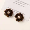 Cuentas cosidas a mano lentejuelas tamaño pequeño cuentas flor tela pegatinas DIY zapatos flor accesorios para el cabello pinza lateral bolso accesorios para la ropa parche