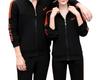Traje Deportivo para Pareja Otoño e Invierno 2022 Nuevo Talla Grande Estilo Coreano Suéter Casual Ropa Deportiva para Hombre y Mujer Forrado de Felpa Engrosado