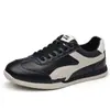 Nuevos zapatos casuales para hombre hechos de cuero de plena flor, versátiles y elegantes, con un diseño clásico tipo "Forrest Gump", ligeros y adecuados para deportes y uso diario.
