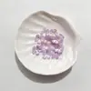 Nuevo Estilo Flor de Cerezo Estampada en Oro con Bordes Dorados y Plateados 15 mm Pétalos Perlados de Dos Tonos Materiales Hechos a Mano para Bricolaje Accesorios para el Cabello de Estilo Antiguo Ramo