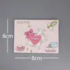 Desenho Fofo Sanrio Cabeça de Cartão Bolso Plano com Aba Calças Meio Dobrado Acessórios de Cabelo Corda de Cabelo Materiais de Embalagem Barraca Cartão DIY para Joias