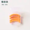 Rizador de pestañas de fábrica tira de goma tira de silicona de alta elasticidad rizador de pestañas almohadilla de goma de repuesto universal tira de goma para máscara de pestañas