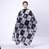 Tela de red a rayas retro americana, popular en internet, para cabeza de aceite, barbería, tela exportada a Europa y América, barbería