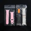 Bolsa de Embalaje para Correa de Reloj, Bolsa Divisoria para Correa de Reloj, Bolsa de Embalaje Separada, Bolsa Transparente de Doble Compartimento 9*17, Bolsa Dividida Engrosada, Personalizable