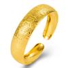 Pulseira versão larga Baifu Wanfu pulseira banhada a ouro a vácuo pulseira de bênção joias presente de casamento pulseira