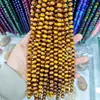 10mm Única, Dupla, Três Cores Olho de Gato Contas Soltas Acessórios para Joias Contas DIY Contas Redondas Produtos Semi-Acabados em Estoque