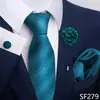 Venta Caliente Transfronteriza para Hombre Negocios Gama Alta Corbata Formal de Bolsillo para Negocios Set de Corbata 8cm Grande Suministro Listo