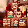 2027 Nuevo Estilo Dibujos Animados Cuadrado Pequeño Bolsas de Sobres Rojos Venta al por Mayor Lingote de Oro Sobres Rojos Regalo de Retorno Universal