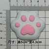 Patches de Pata de Urso Grandes de Borracha Macia em PVC Acessórios Decorações DIY Personalizadas Pingentes de Sapato de Desenho Animado Ímãs de Geladeira Acessórios para Capa de Celular
