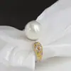 Nafoge Joyería de Plata al por Mayor Hecho a Mano Abalorios Incrustados Moda Anillo de Plata 925 Abierto Anillo de Plata Vintage para Mujer