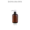 Nueva Botella Redonda Gruesa de PET de 100 ml para Artículos de Tocador de Viaje Portátil para Avión Botella Rellenable Botella para Limpiador Facial En Stock