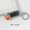 Relógio Eletrônico Portátil de Desenho Animado Fofo para Estudantes Estudando e Fazendo Provas, Horário Silencioso, Chaveiro com Display Digital Compacto, Pequeno Relógio de Pendurar