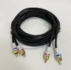 Suministro Directo de Fábrica Cable de Audio RCA Monstruo Estéreo de Coche Amplificador Subwoofer DSP Cable de Señal de Modificación Dos a Dos