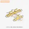 Cuentas táctiles para puerta de armario cerradura a presión de puerta insertable cerradura de cuenta táctil de latón accesorios para armario clip para puerta interruptor a presión cuenta táctil de puerta de cobre cobre