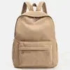 Bolsa Feminina 2026 Verão Nova Mochila Estudante de Grande Capacidade Bolsa Feminina Cor Sólida Mochila de Viagem Bolsa de Alto Valor