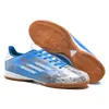Zapatos de Fútbol Transfronterizos Clavos Triturados Niños Niños Niñas Futsal Niños Balones de Fútbol Zapatos Planos de Entrenamiento de Interior