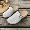Sandalias Ligeras de Verano Nuevas Transfronterizas Europeas y Americanas para Mujer, Pantuflas de Cuña de Talla Grande Estilo Europeo y Americano para Mujer, 2026 Venta al por Mayor Talla Grande