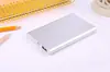 Fabricante Ultra-Delgado Metal Móvil Suministro de Energía Regalo de Empresa Power Bank Logo Delgado Arroz Móvil Suministro de Energía 10000 mAh