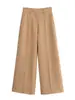 Conjunto de blazer de doble botonadura ajustado y pantalones de pierna ancha de nueva moda 2026 para mujer, comercio exterior transfronterizo