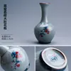 Jarrón de Cerámica Adornos de Escritorio, Floreros Retro, Arreglos Florales Grandes Zen, Accesorios para el Hogar, Arreglos Florales Zen, Estilo Chino Mini