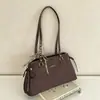 2026 Bolso de Hombro Grande de Moda Nuevo Bolso Boston de Mano de Alta Gama Retro para Viajes Diarios Bolso Esmerilado para Mujer