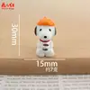 Nueva Serie de Perros Nunu de Dibujos Animados 3D Casa de Muñecas DIY Pegamento de Crema Accesorios de Resina Colgante Llavero Adorno