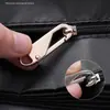 Tirador de cremallera Cabezal de cremallera de metal Pieza de cremallera para reparación de bolsas Accesorios para ropa Cabezal de cremallera desmontable