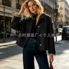 Chaqueta casual simple de mujer para Amazon transfronteriza europea y americana 2026, abrigo de otoño e invierno de manga larga de un solo pecho
