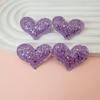 Relieve Ultrasónico Lindo Corazón de Melocotón Dorado Estrella de Cinco Puntas Decoración de Joyería DIY Zapatos para Niños Ropa Accesorios para Pasadores