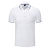 Polo de negocios de algodón seda con logotipo personalizado estampado, camisa cultural corporativa, overol de fábrica, ropa, camiseta, camisa publicitaria para construcción de grupo