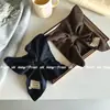 Scrunchie de Tecido Xadrez com Botão Estilo Coreano Elástico Alto Prendedor de Cabelo Corda de Cabelo de Coque de Alta Qualidade