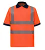 Ropa de Trabajo para Construcción Africana Camisa Polo Reflectante Nocturno Ropa para Construcción de Carreteras al Aire Libre Camisa de Ingeniería Vial