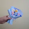 Flores Artificiales, Flores de Hilo Tejido, Pequeños Ramilletes, Flores Pompones, Flores Falsas, Ramilletes Hechos a Mano, Fabricantes, Venta al por Mayor Transfronteriza, Recuerdos, Regalos