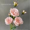 7 cabeças Austin casamento flor de seda arranjo de flores salão de casamento buquê macio sala de estar casa display rosa flor artificial