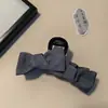 Presilha de Cabelo com Laço de Jeans 2025 Novo Estilo Grampo de Cabelo de Alta Qualidade Presilha Grande de Tubarão para a Parte de Trás da Cabeça Novo Acessório de Cabelo Estilo Chinês