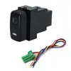 Adecuado para Mitsubishi Pajero Yishen Jinxuan Luz Antiniebla Luz de Circulación Diurna Grabadora de Radar Interruptor Modificado del Portón Trasero Interruptor