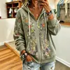 2026 Europeu e Americano cross-border e-commerce site independente Amazon moletons femininos estampa digital 3D camisas com zíper fabricante de origem