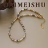 Elegante y Exquisito Collar Versátil de Estilo Bohemio con Cuentas de Luna, con un Toque de Lujo Ligero y Gama Alta, Cadena de Clavícula en Capas de Nicho para Mujer