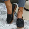 Aliexpress Zapatos de Verano para Mujer Talla Grande Estilo Retro Romano Europeo y Americano Zapatos sin Cordones Tejidos para Mujer Zapatos Casuales de Caña Baja