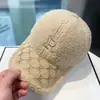 Sombrero Elegante Estilo Nuevo 2025 Inspirado en Chanel, Gorra de Béisbol de Lana de Cordero para Mujer, Sombrero Versátil