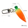 Simulação de frutas e vegetais morango pimenta amora lichia cebola chaveiro fones de ouvido pequenos e frescos pingente acessórios de bolsa