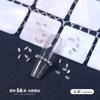 Accesorios para Uñas de Zirconia de Color Fuego Cuadrado Blanco Irregular con Fondo Puntiagudo Lágrima Marquise Transfronterizos Mini Pequeños Estilo Lujo Ligero