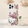 Adecuado para funda de teléfono Apple 17Pro iPhone15/14Promax Hello Kitty 11 Hellokitty Anticaída