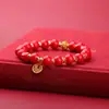 Pulsera de Cerámica Hecha a Mano Estilo Étnico Vintage 2024 para Hombres y Mujeres, Colgante de Joyería de Cerámica Multicolor al por Mayor