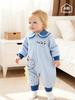 Mamelucos para Bebé, Mamelucos de Terciopelo Cálidos de Otoño e Invierno para Niños y Niñas, Batas de Manga Larga con Broches, Ropa para Salidas de Otoño